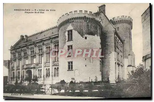 Ansichtskarte AK Angouleme Hotel de Ville facade Sud Est