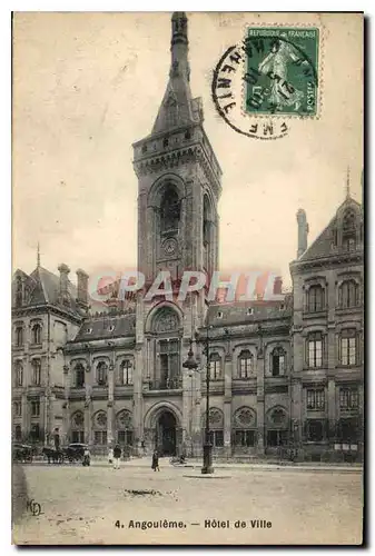 Cartes postales Angouleme Hotel de Ville
