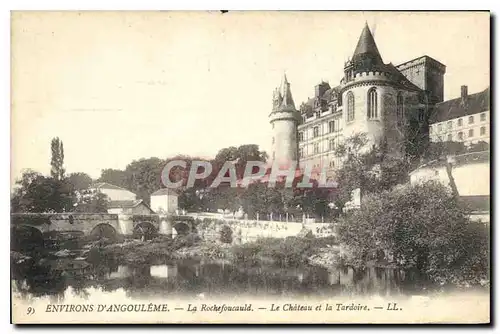 Ansichtskarte AK Environs d'Angouleme la Rochefoucauld le Chateau et la Tardoire