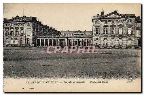 Ansichtskarte AK Palais de Compiegne facade principale