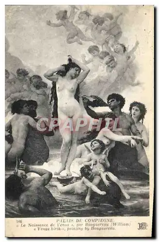 Cartes postales Palais de Compiegne la Naissance de Venus par Bouguereau William