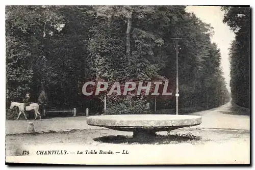 Cartes postales Chantilly La Table Ronde