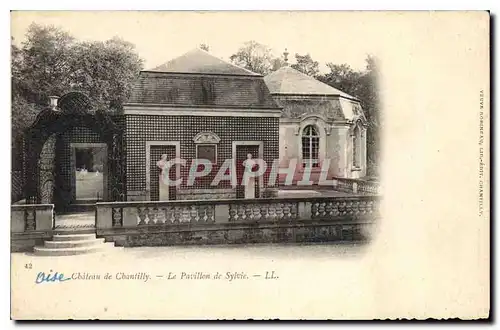 Cartes postales Chateau de Chantilly Le Pavillon de Sylvie