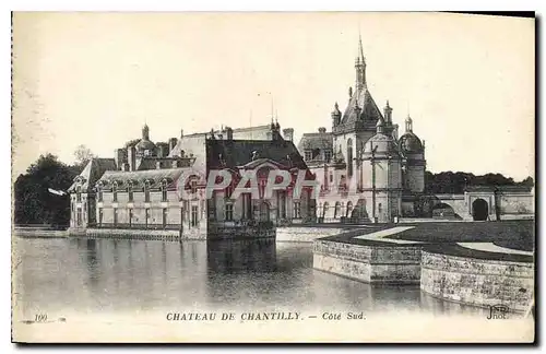 Ansichtskarte AK Chateau de Chantilly cote sud