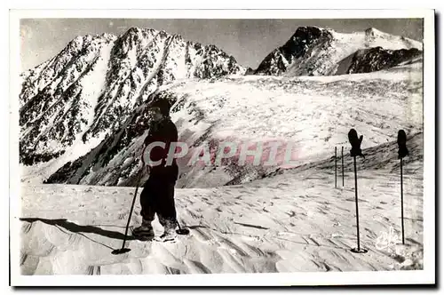 Ansichtskarte AK Les Sports d'Hiver a Puymorens Ski Porteille de Kerfourg Pic Pedroux et le pic de Coume d'or