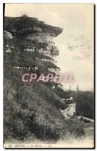 Cartes postales Orival les Roches