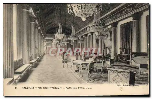 Ansichtskarte AK Chateau de Compiegne Salle des Fetes