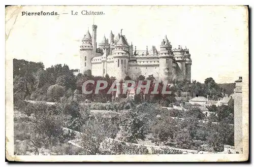 Cartes postales Pierrefonds le Chateau