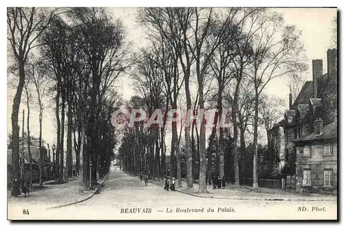 Ansichtskarte AK Beauvais le Boulevard du Palais