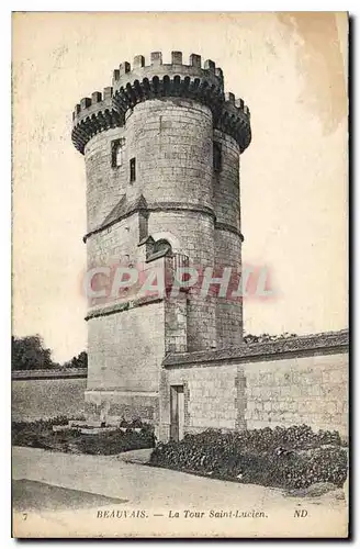 Cartes postales Beauvais la Tour Saint Lucien