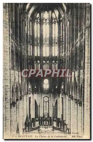 Cartes postales Beauvais Le Choeur de la Cathedrale