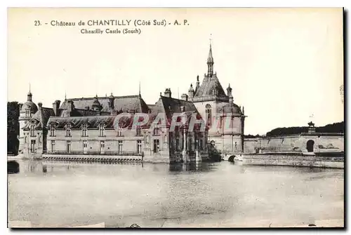 Ansichtskarte AK Chateau de Chantilly Cote sud