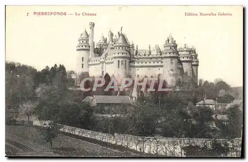 Cartes postales Pierrefonds Le Chateau