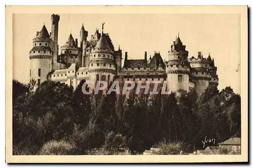 Ansichtskarte AK La Douce France Chateau de Pierrefonds Oise Cote Est