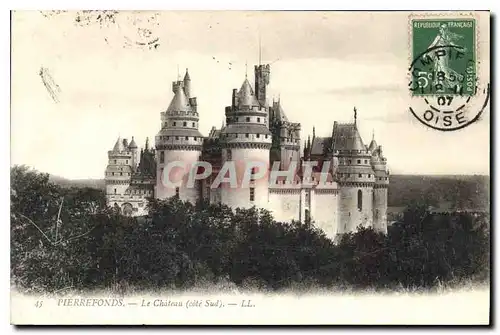 Ansichtskarte AK Pierrefonds le Chateau cote Sud