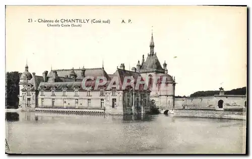 Ansichtskarte AK Chateau de Chantilly Cote sud