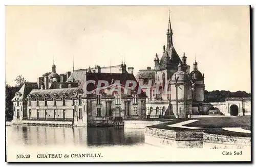 Ansichtskarte AK Chateau de Chantilly Cote Sud