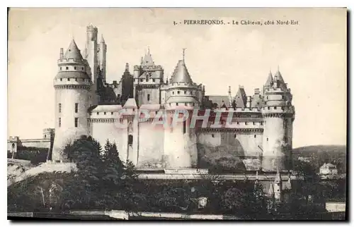 Ansichtskarte AK Pierrefonds le Chateau cote Nord Est