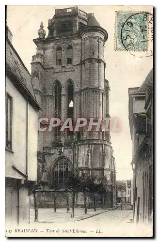 Cartes postales Beauvais Tour de Saint Etienne