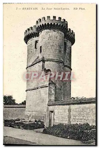 Cartes postales Beauvais la Tour Saint Lucien