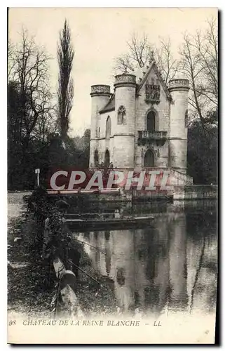 Ansichtskarte AK Chateau de la Reine Blanche Peche Pecheur