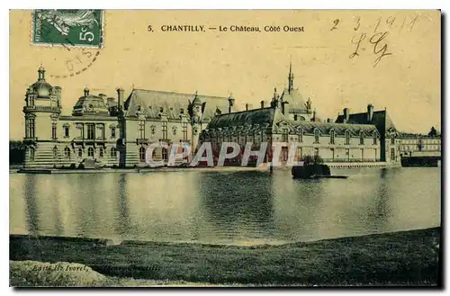 Ansichtskarte AK Chantilly le Chateau Cote Ouest