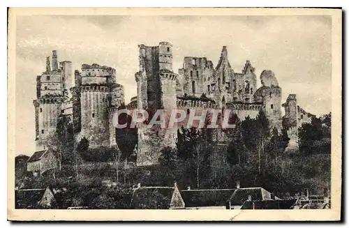 Ansichtskarte AK Chateau de Pierrefonds Oise le Chateau avant la restauration