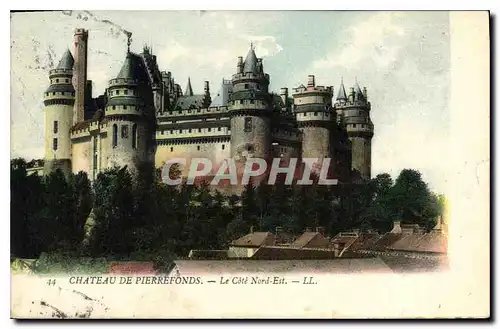 Ansichtskarte AK Chateau de Pierrefonds le Cote Nord Est