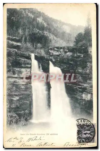 Cartes postales Saut du Doubs houteur 28 metres
