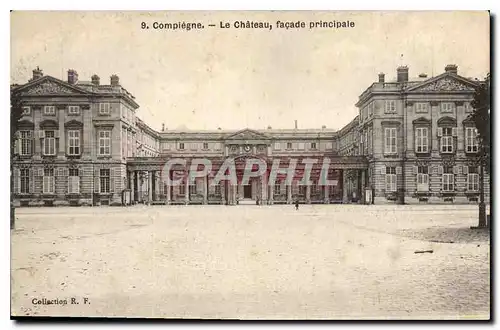 Ansichtskarte AK Compiegne le Chateau facade principale