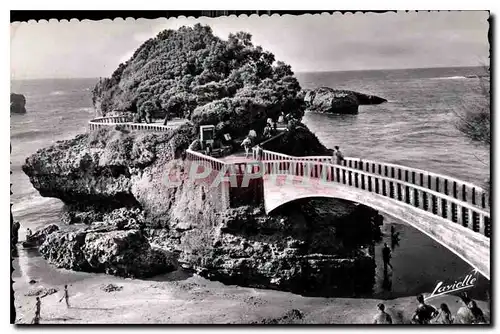 Cartes postales Biarritz le Rocher du Basta