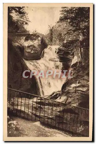 Cartes postales Cauterets Cascade de Cerisey