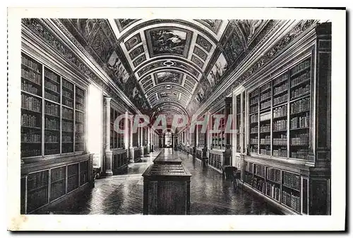 Cartes postales Chateau de Fontainebleau la Galerie de Diane ou Bibliotheque