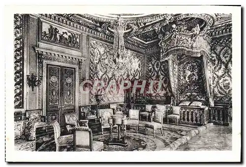 Cartes postales Chateau de Fontainebleau Chambre de Marie Antoinette