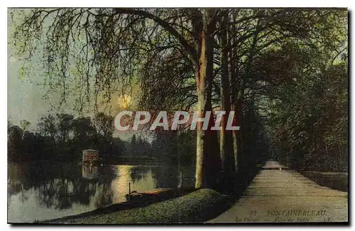 Cartes postales Fontainebleau le Palais Alee de Sully