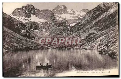 Cartes postales Environs de Cauterets Lac d'Eslom