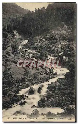 Cartes postales Env de Cauterets les Cascades de Lutour