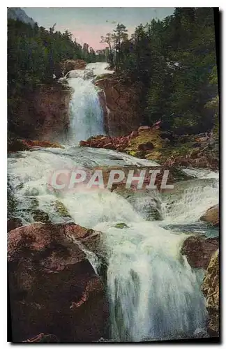 Ansichtskarte AK Cauterets Cascade du Pont d'Espagne