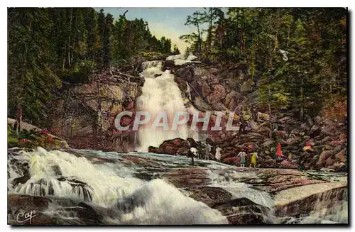 Ansichtskarte AK Cauterets Cascade du Pont d'Espagne