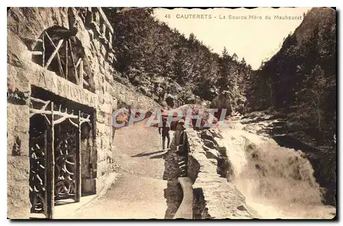 Cartes postales Cauterets la Source Mere du Mauhourat