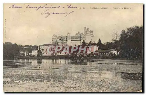 Cartes postales Pierrefonds Cote des Bains