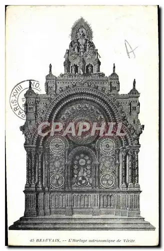 Ansichtskarte AK Beauvais l'Horloge astronomique de Verite