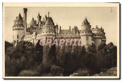 Ansichtskarte AK La Douce France Chateau de Pierrefonds Oise Cote Est