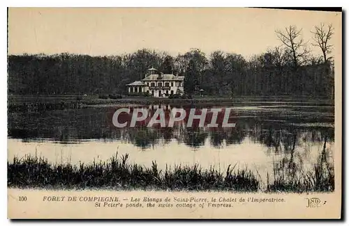 Ansichtskarte AK Foret de Compiegne Les Etangs de Saint Pierre