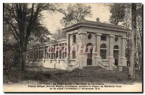 Ansichtskarte AK Foret de Compiegne Carrefour de l'Armistice