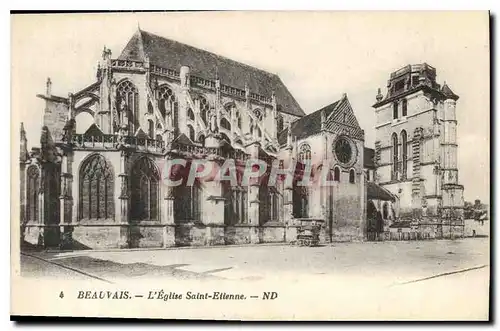 Cartes postales Beauvais  L'Eglise Saint Etienne