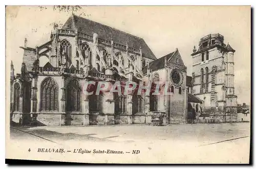 Cartes postales Beauvais  L'Eglise Saint Etienne