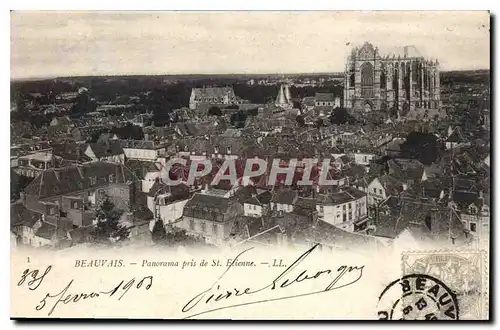 Cartes postales Beauvais  Panorama pris de St Etienne