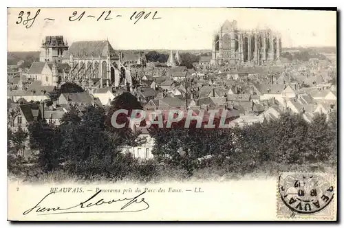 Cartes postales Beauvais  Panorama pris du Parc des Eaux