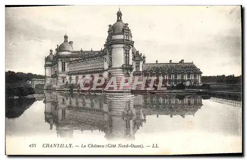 Ansichtskarte AK Chantilly Le Chateau Cote Nord Ouest